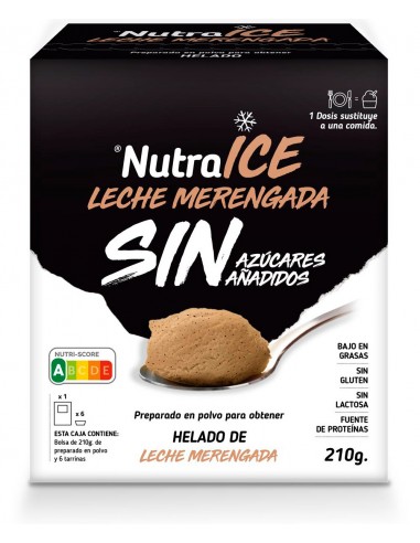 Nutra ICE Leche Merengada 0% Azúcar